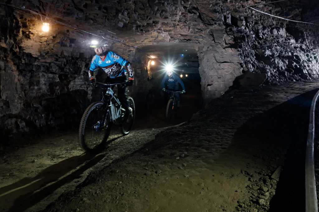Unter Tage MTB Bahnstrecke